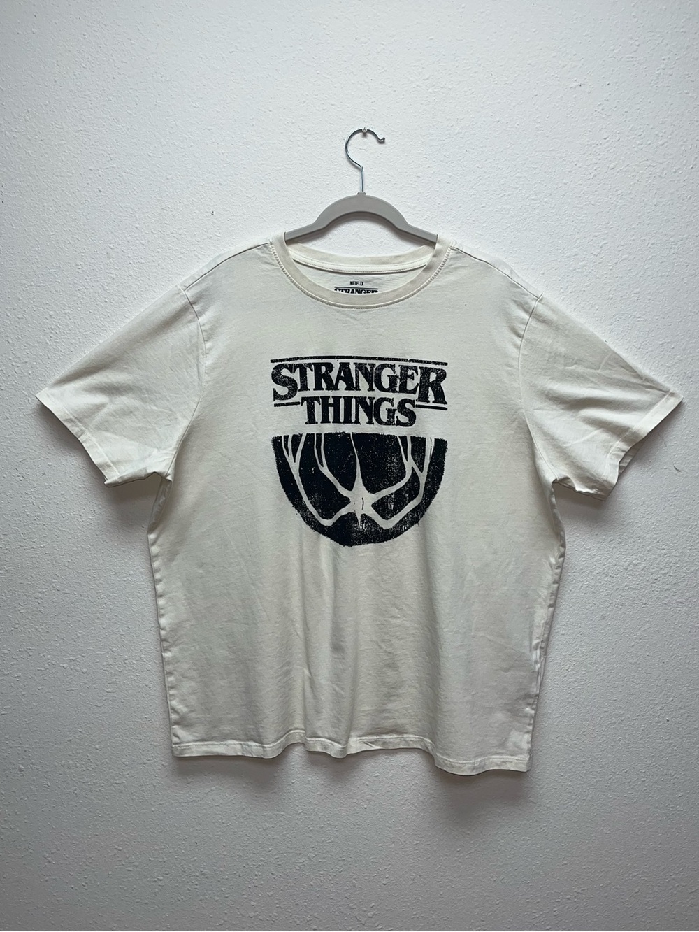 Stranger Things Beige T-Shirt